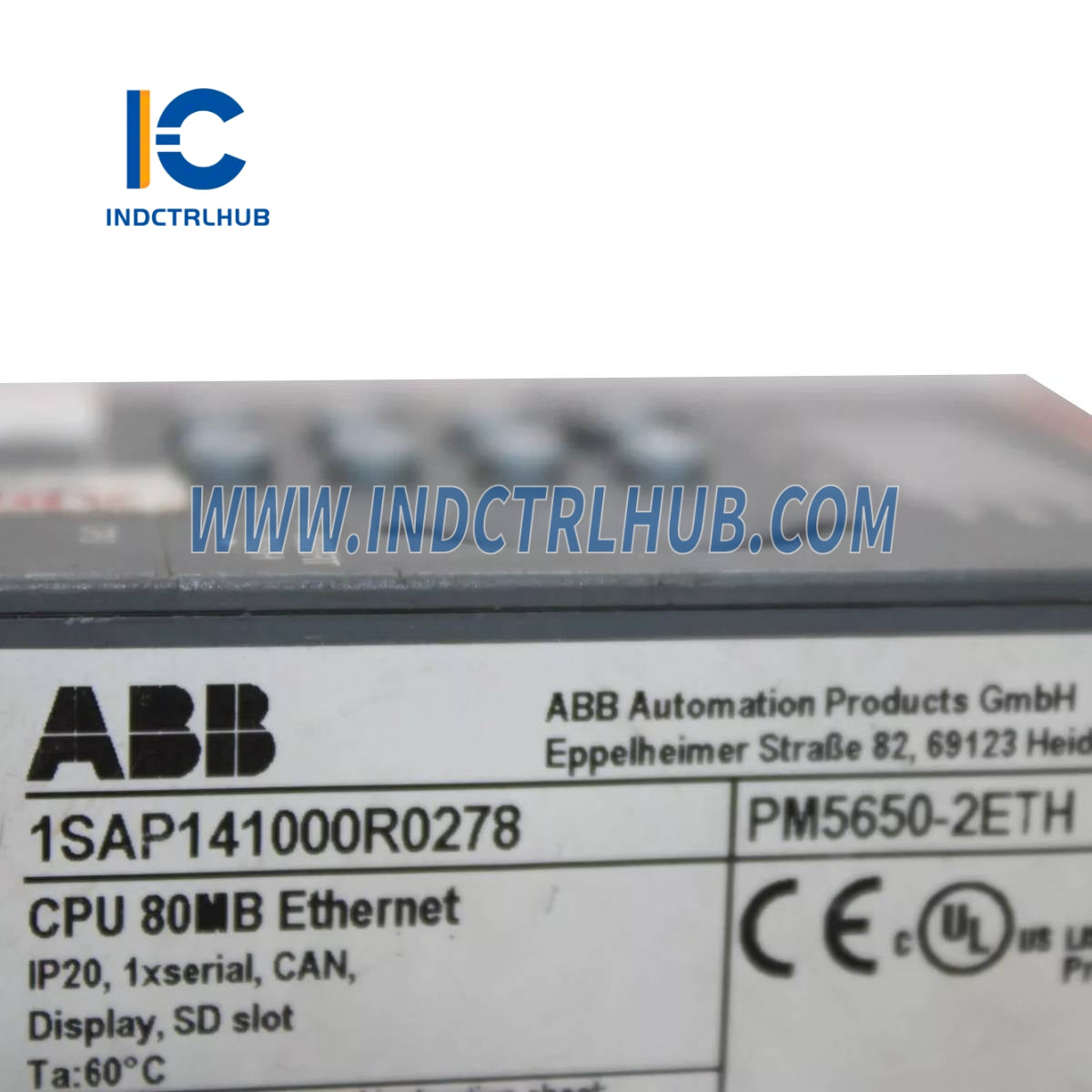 Nomor telepon 1SAP141000R0278 | Modul prosesor ABB PM5650-2ETH