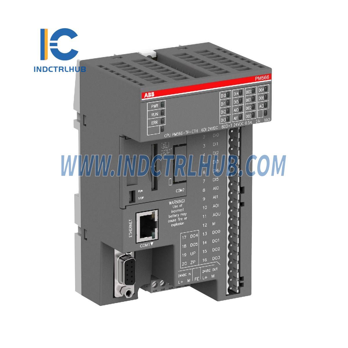 1SAP121500R0071 | ABB PM566-TP-ETH Programmable Logic Controller