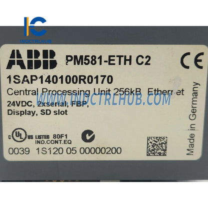 PM581-ETH | ABB AC500 procesora modulis ar Ethernet