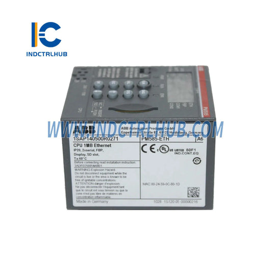 1SAP140500R0271 | ABB PM585-ETH AC500 procesora modulis ar Ethernet