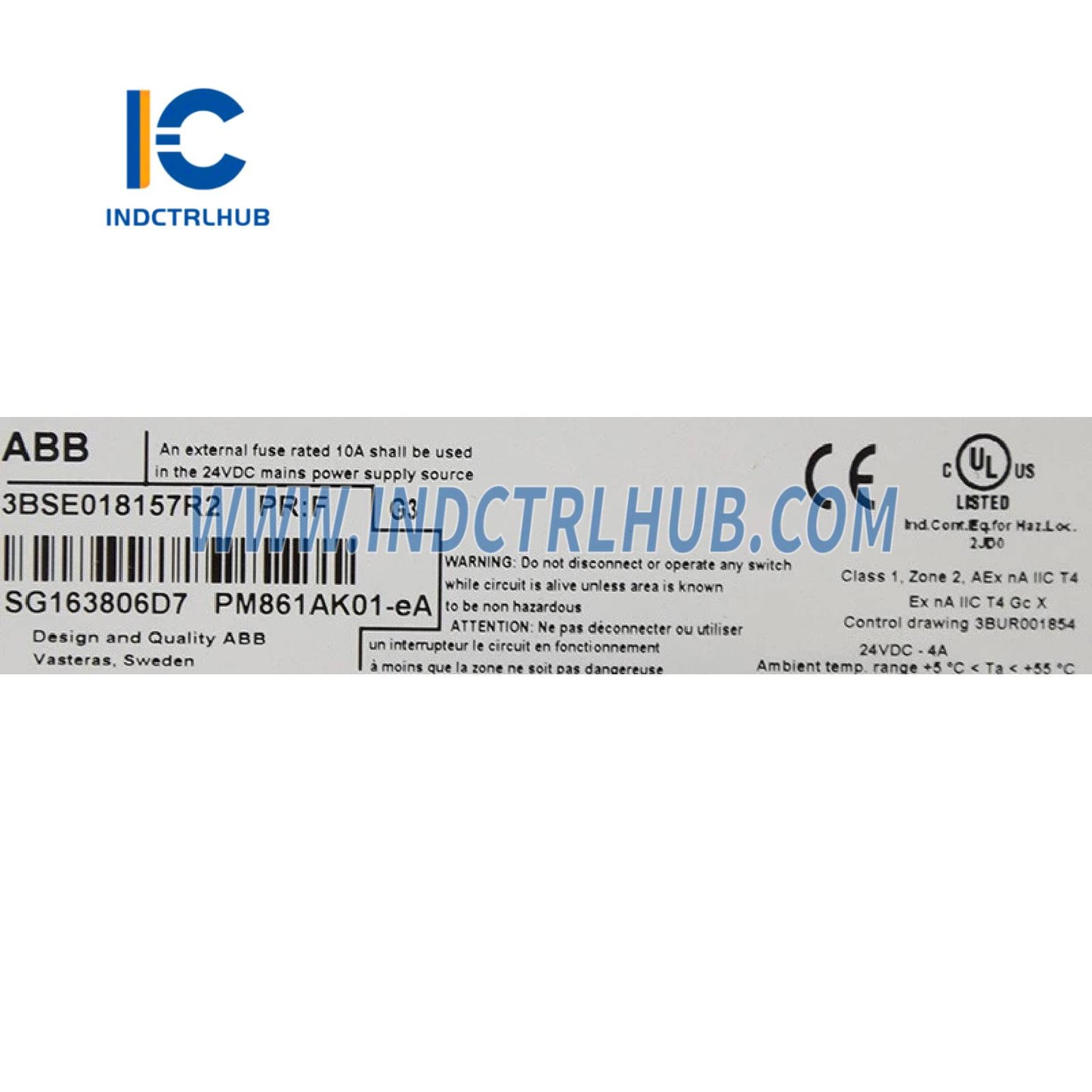 PM861AK01 | Комплект процессорного блока ABB AC 800M