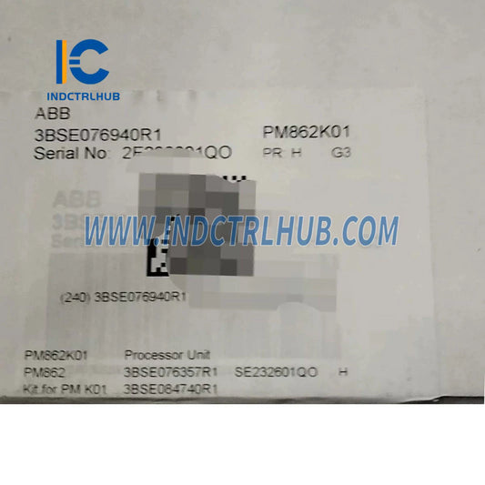 3BSE076940R1 | ABB PM862K01 procesora vienība