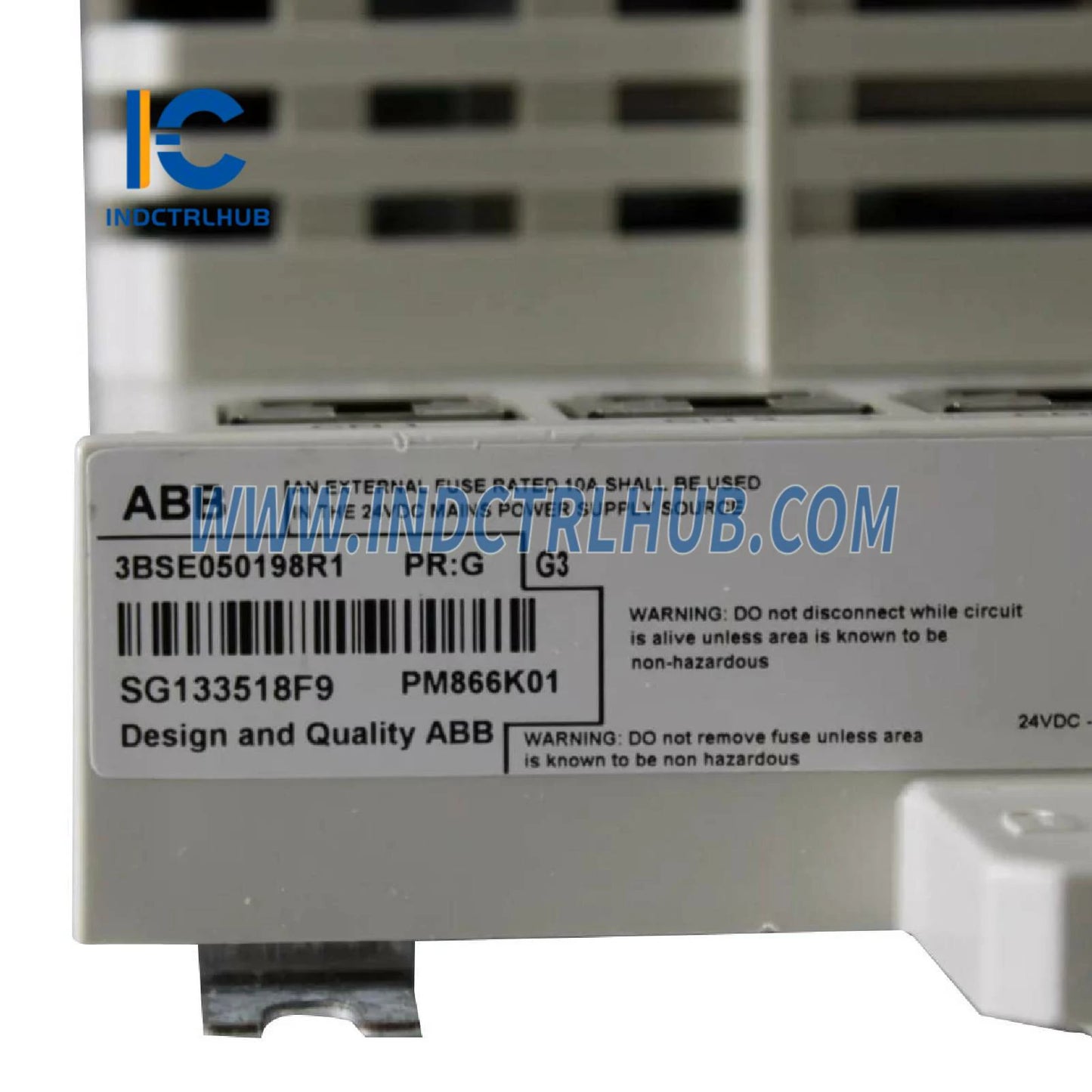 EXC3BSE050198R1 | مجموعة وحدة المعالجة ABB PM866K01