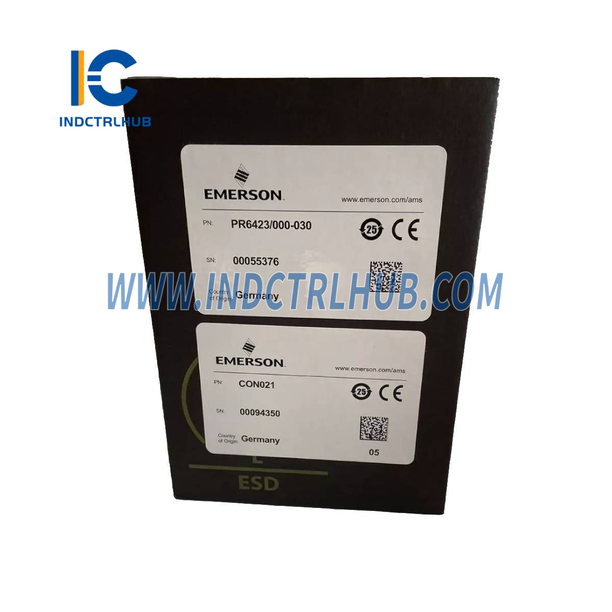 Emerson EPRO ‎‎PR6423/000-030+CON021 Eddy Current Signal Converter with Sensor