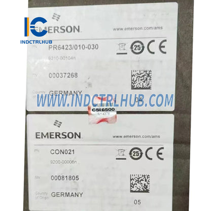 Emerson EPRO ‎‎PR6423/010-030+CON021 Eddy Current Signal Converter with Sensor