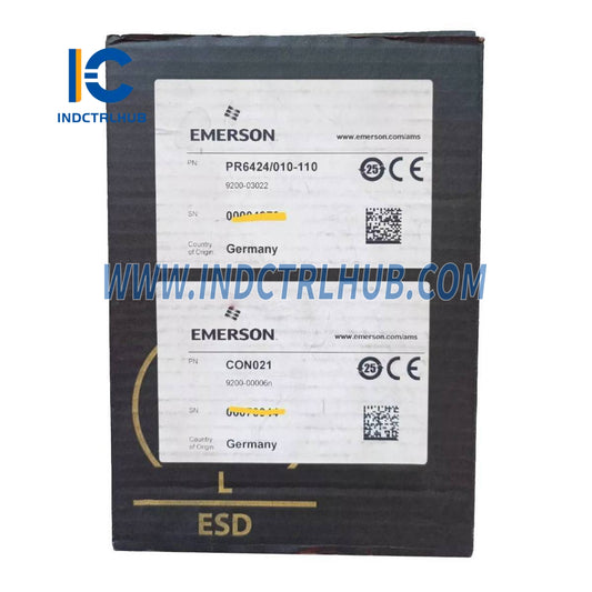 Emerson EPRO PR6424/010-110 Eddy Current Signal Converter