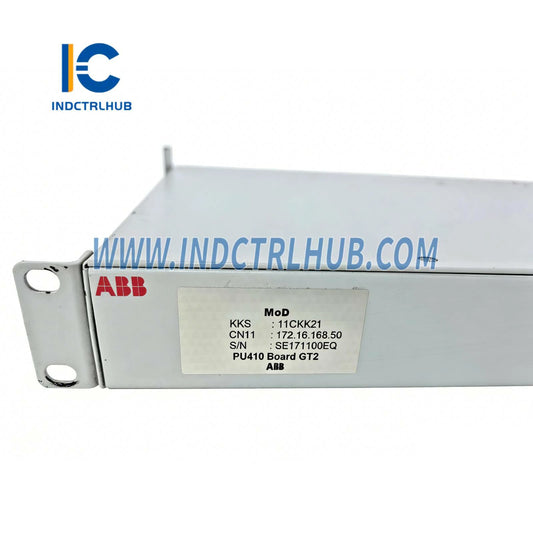 ABB PU410 Power Supply Unit - Industrial Control - Stock Component Detail & Interface