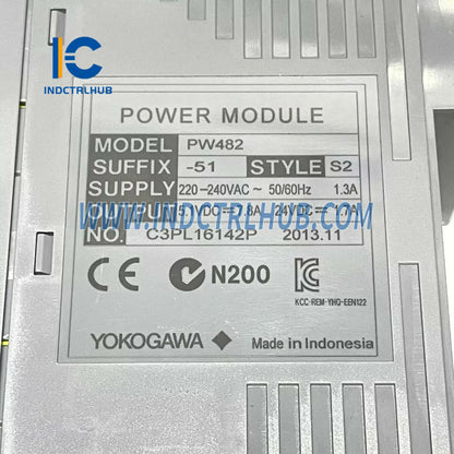 Módulo de Fonte de Alimentação de Entrada AC 220-240 V Yokogawa PW482-51