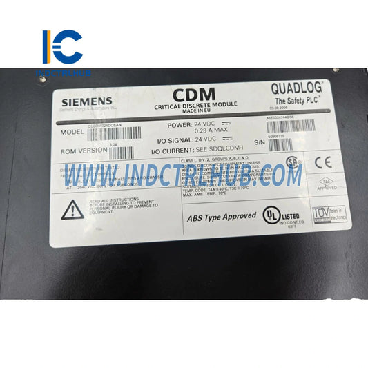 Siemens QLCDM024DCBAN Критический дискретный модуль ввода/вывода