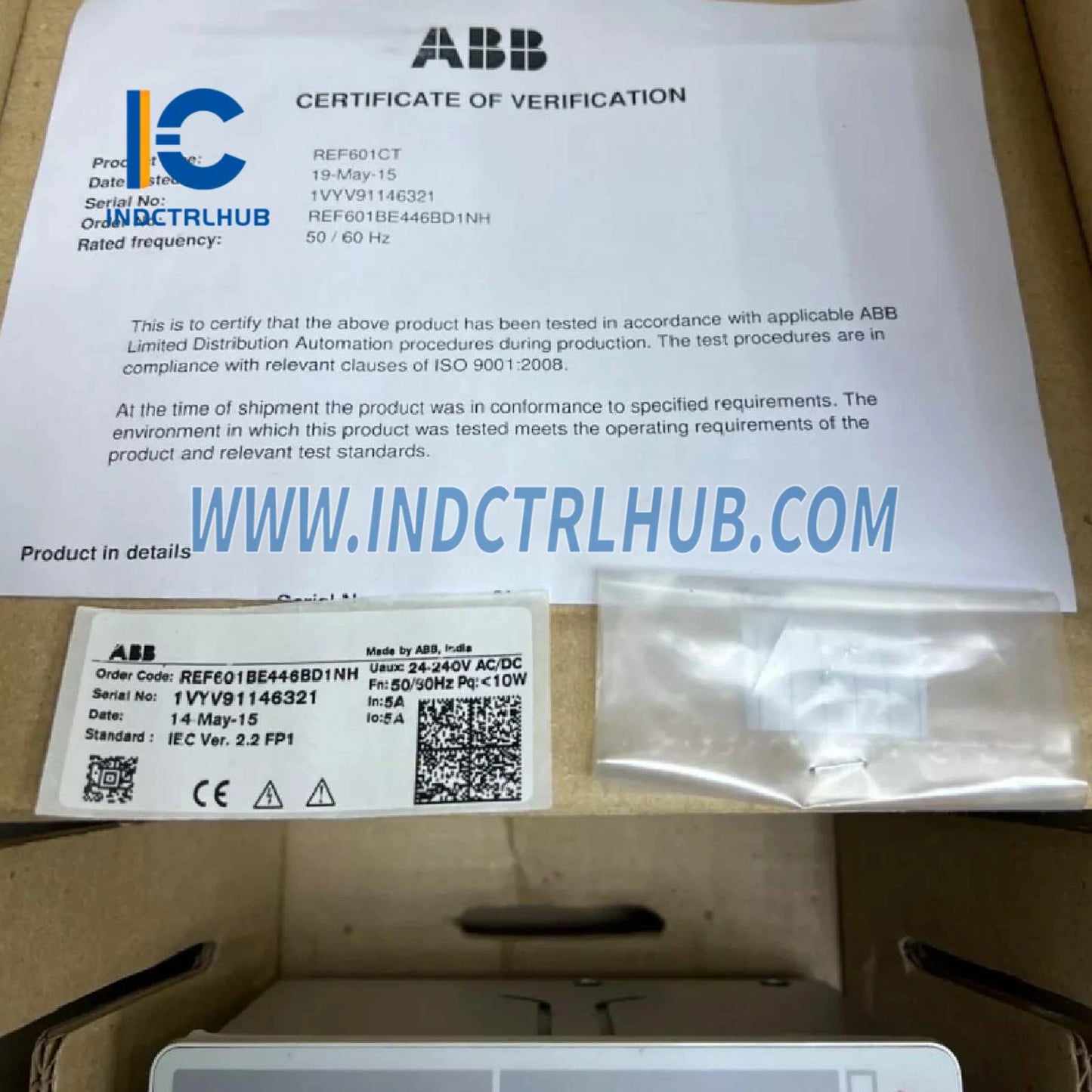 REF601BD446NB1NH | ABB REF601 CT-1A, OHNE KOMM