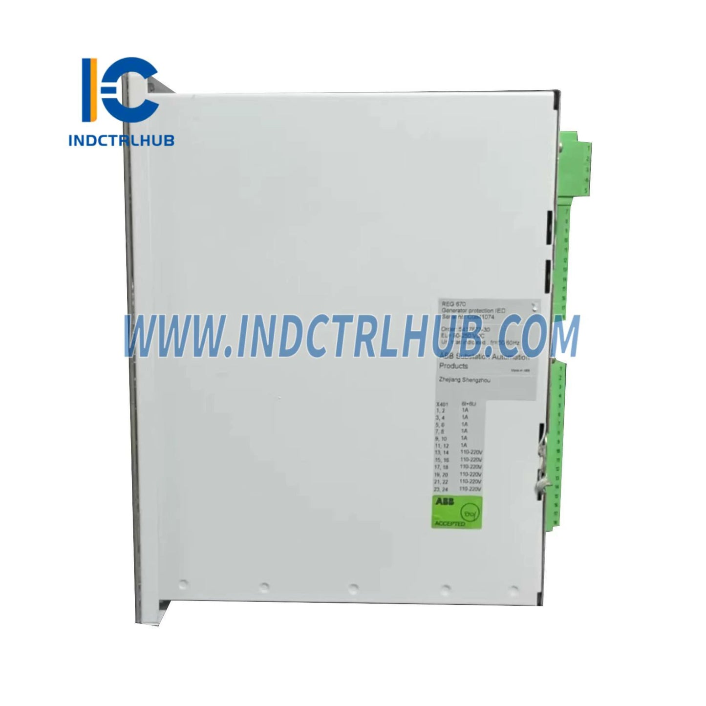 REG670 | ABB ģeneratora aizsardzības un vadības relejs