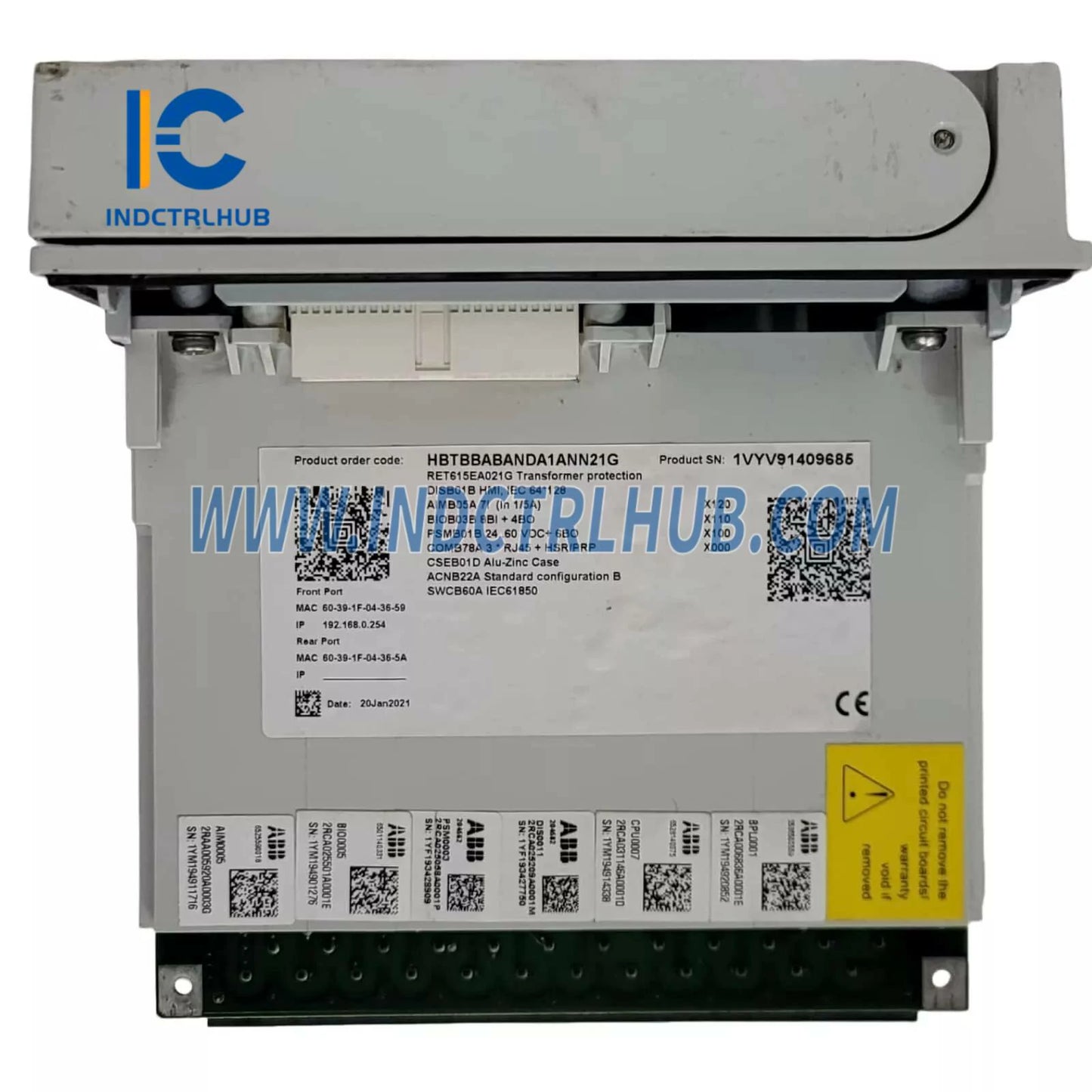 ABB RET615 защитно реле за трансформатор