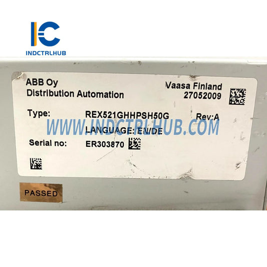REX521GHHPSH50G | ממסר הגנת מזין ABB