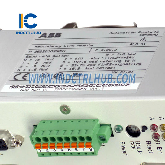 ABB RLM01 Redundancy Link Module - New Original Component Detail & Interface