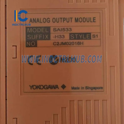 Yokogawa SAI533-H33 S1 Analog Output Module