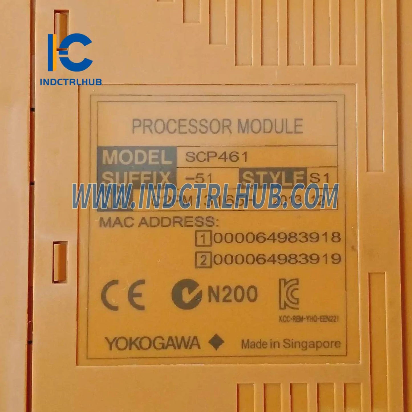 Yokogawa SCP461-51 S1 Processor module