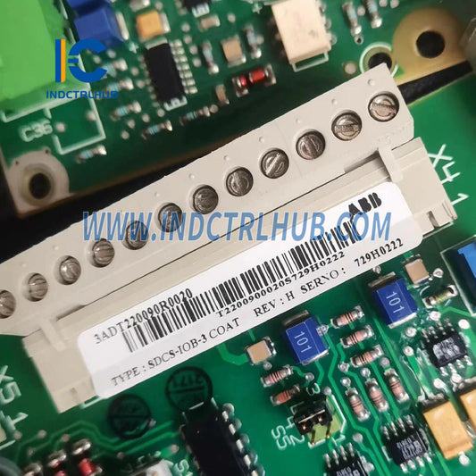 SDCS-IOB-3-COAT | ABB Külső Izolált Analóg Bemeneti/Kimeneti Kártya (Bevonatos)