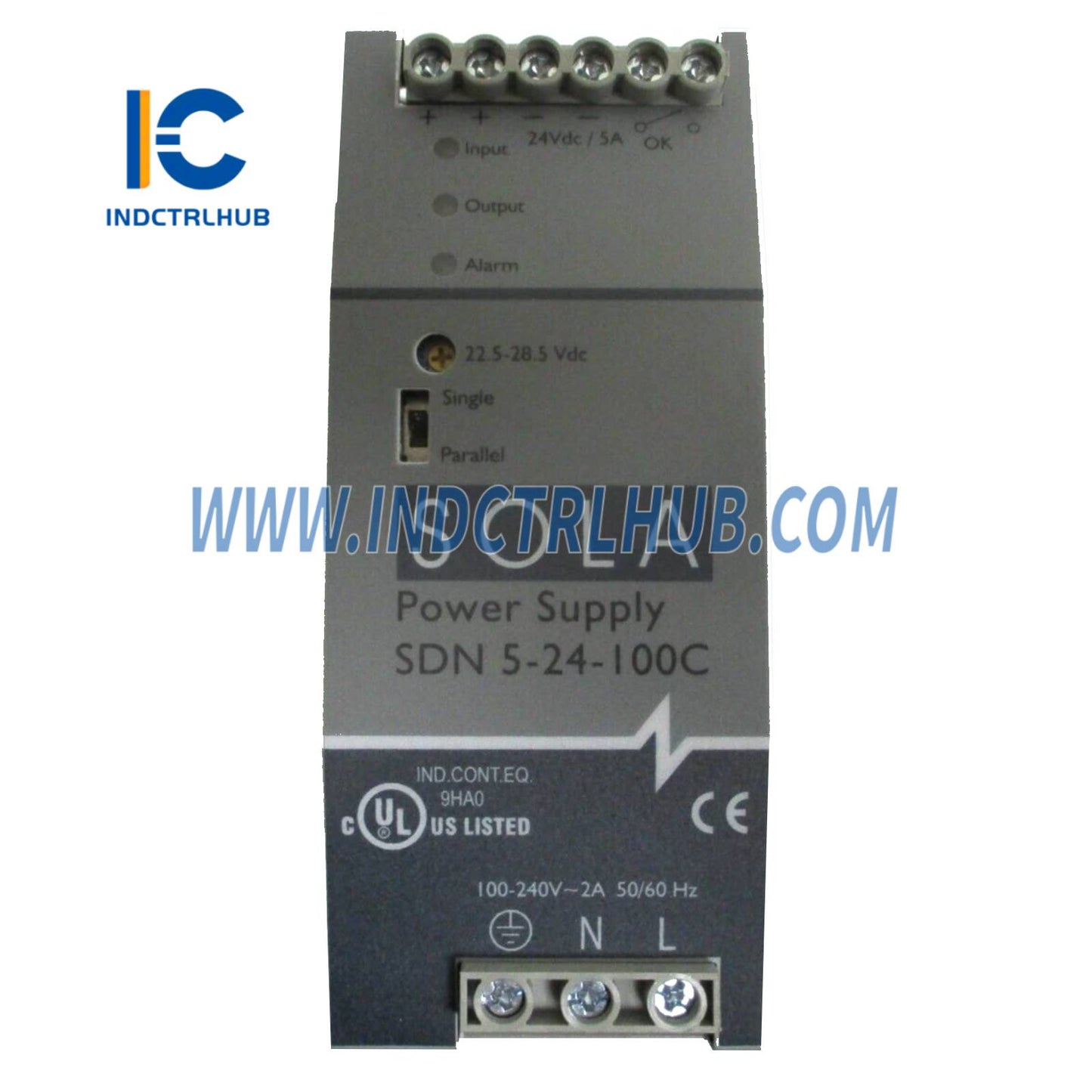 Emerson SDN5-24-100C Catu Daya Rel DIN Fase Tunggal