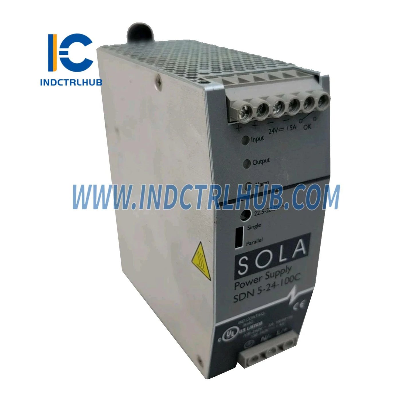 Emerson SDN5-24-100C 24V 5A DIN Rail Power Supply