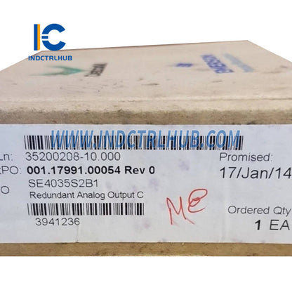Emerson SE4035S2B1 Redundant Analog Output Card