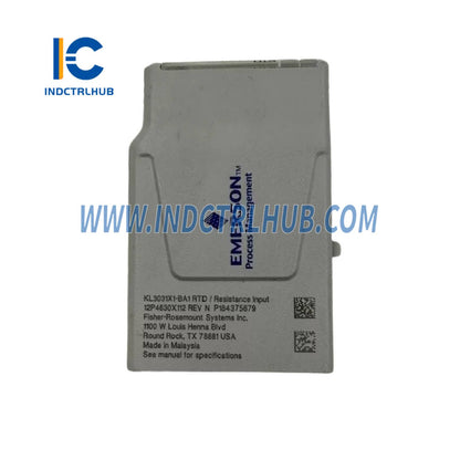 Emerson SE4303T03 KL3031X1-BA1 TD/Resistance Input CHARM