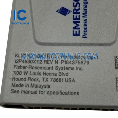 Emerson SE4303T03 RTD/Resistance Input CHARM