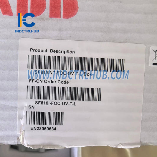 SF810INT-FOC-UV-T-L | ABB viacpalivový integrovaný bezpečný plameňový skener s optickým vláknom