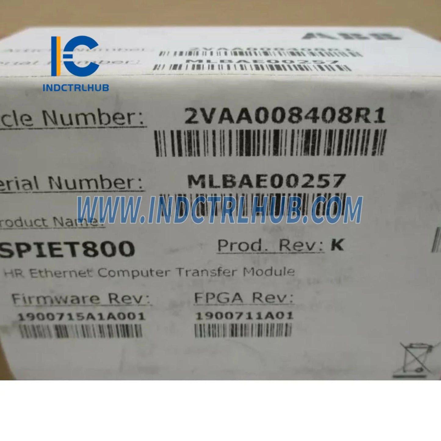 SPIET800 | ماژول انتقال CIU اترنت ABB