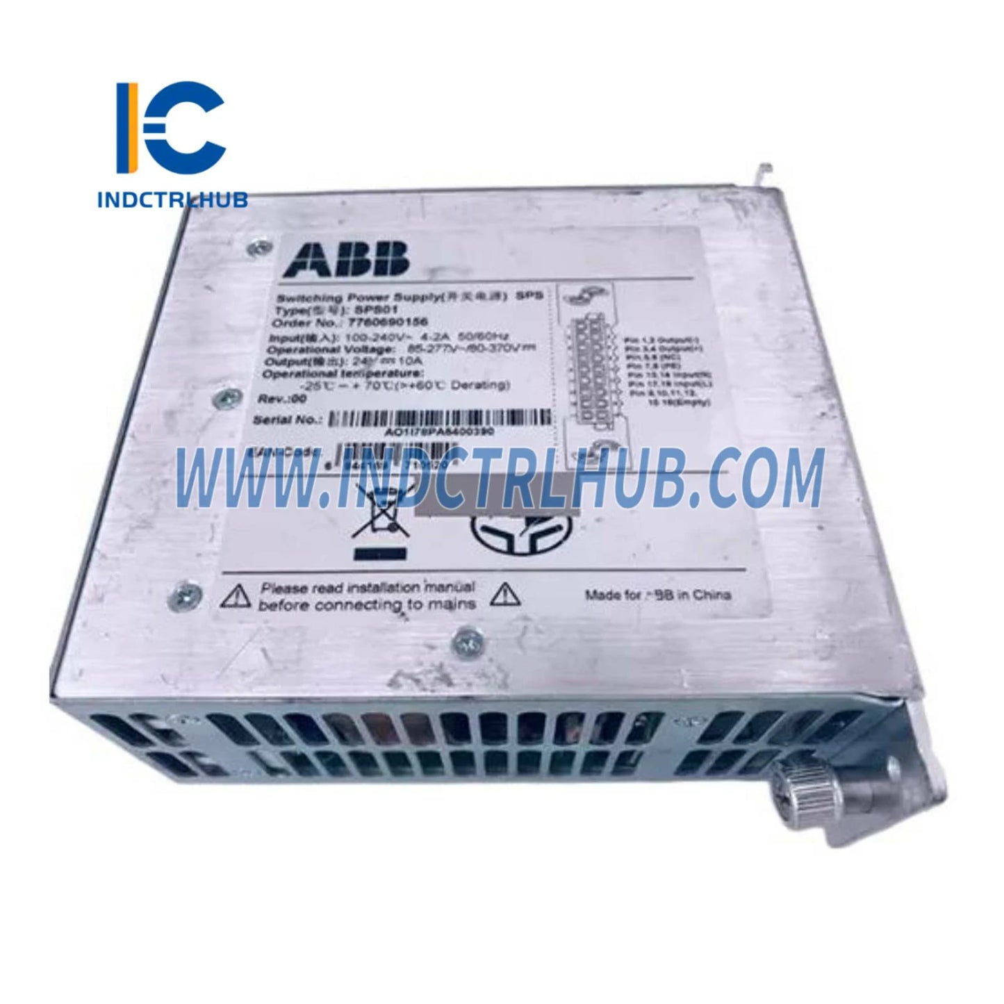 2VAA008278R001 | ABB SPS01 Quvvat manbai, 24V, 10A