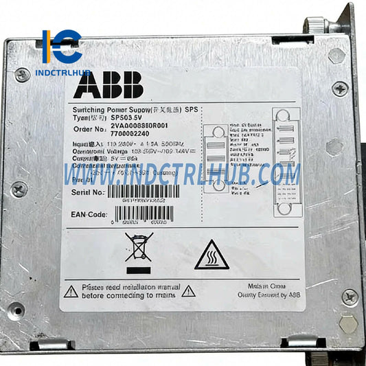 ABB 2VAA008280R001 SPS03-5V Power Supply Board Component Detail & Interface