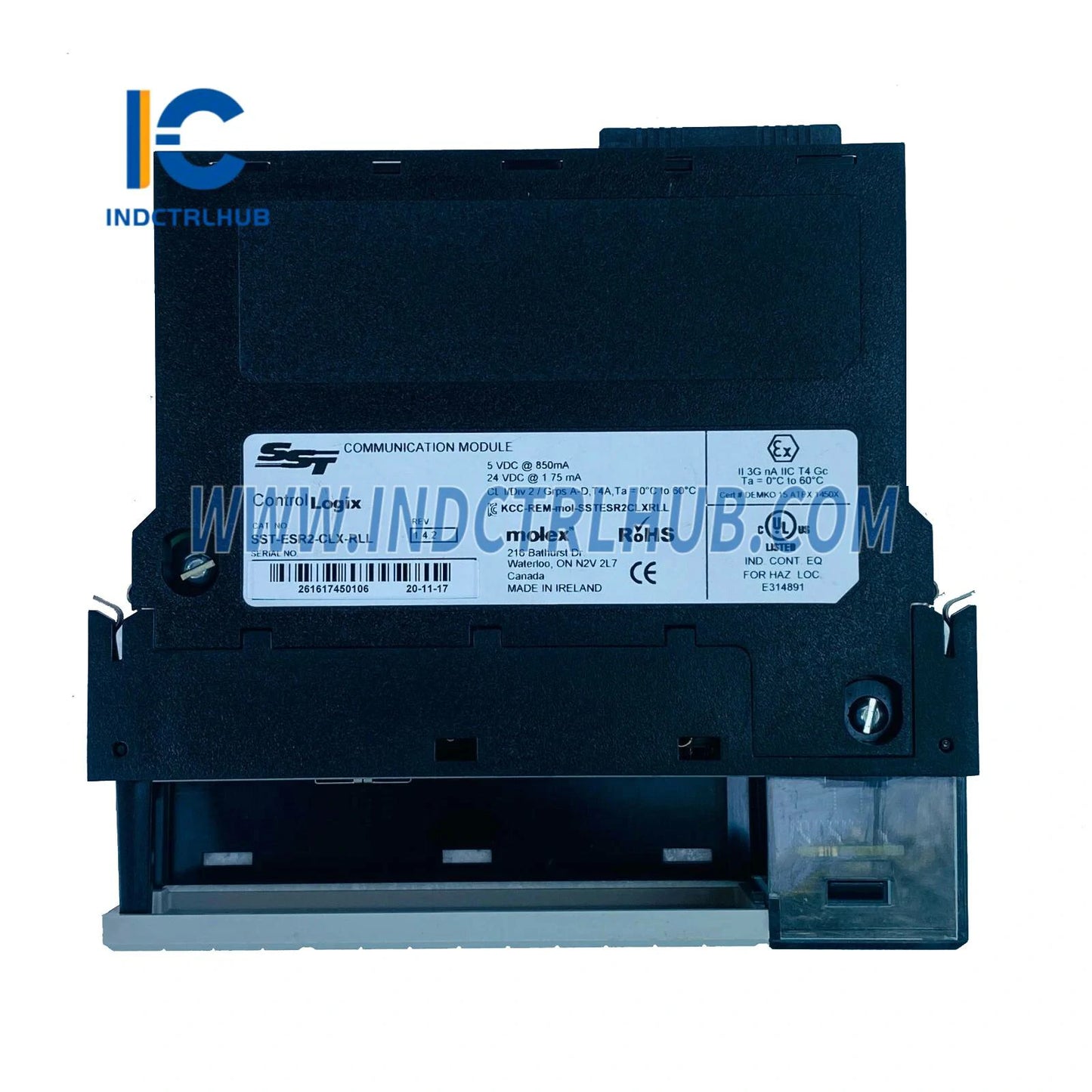 Woodward SST-ESR2-CLX-RLL Ethernet ControlLogix модулі