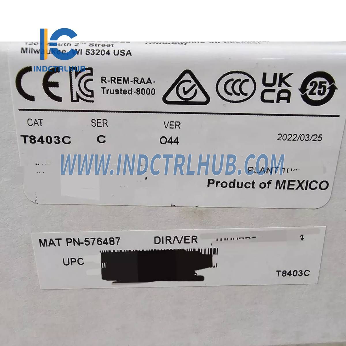 Modul Input Digital TMR Terpercaya 24 VDC ICS Triplex T8403C