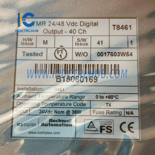 ICS TRIPLEX T8461 Output Module - 40 Channel