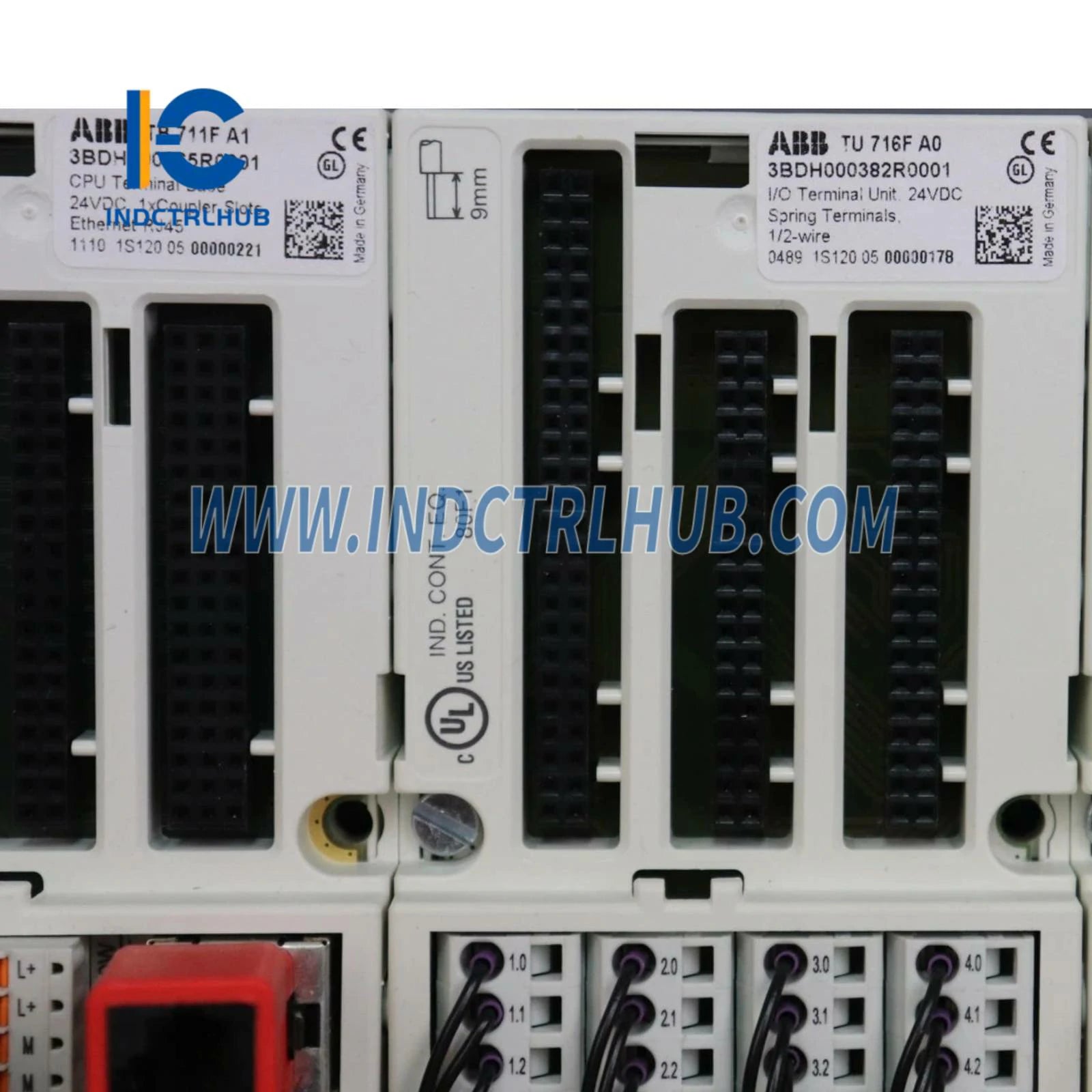 ABB 3BDH000365R0001 TB711F Terminal Base - New Original Component Detail & Interface