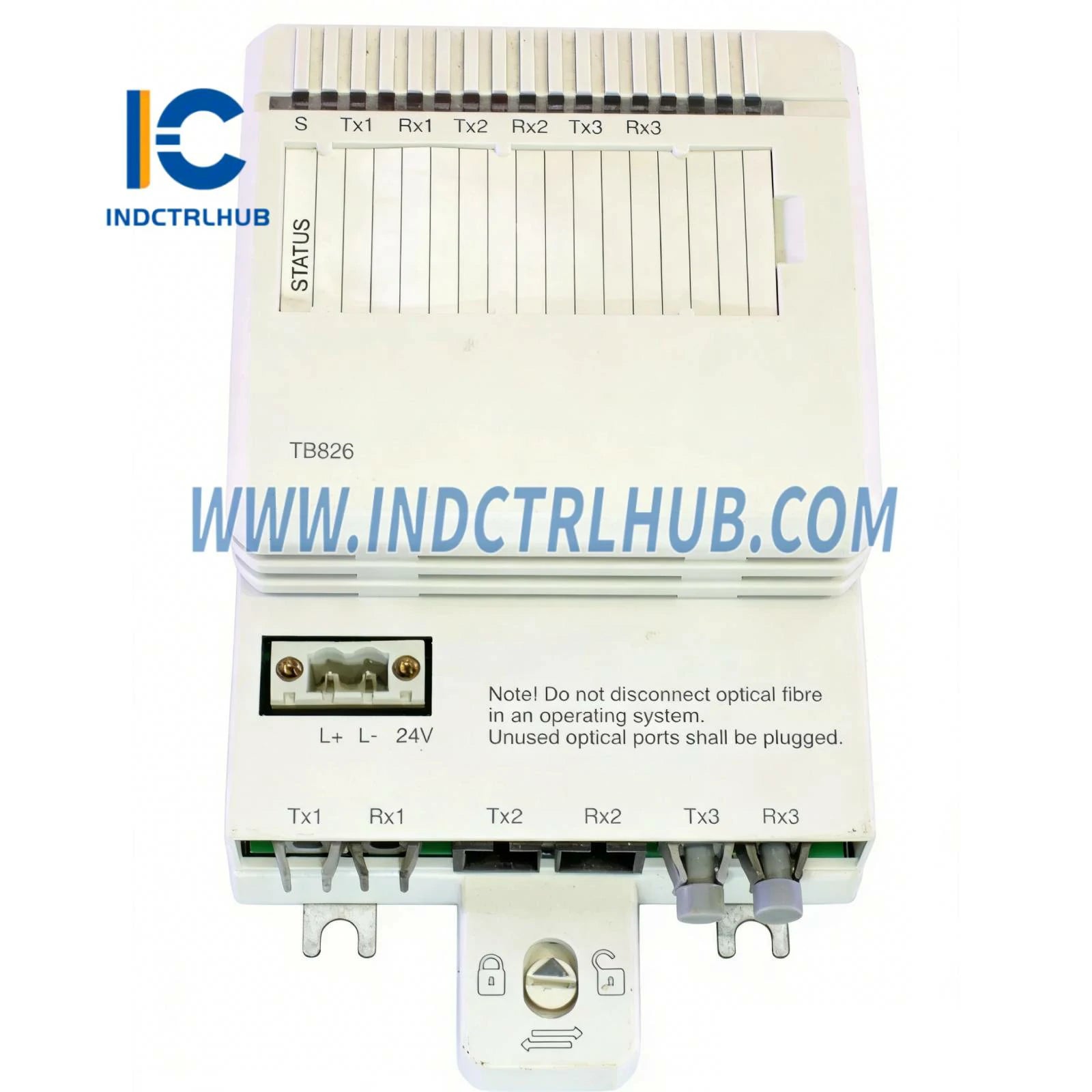 ABB 3BSE061637R1 TB826 Optical Media Converter - New Component Detail & Interface