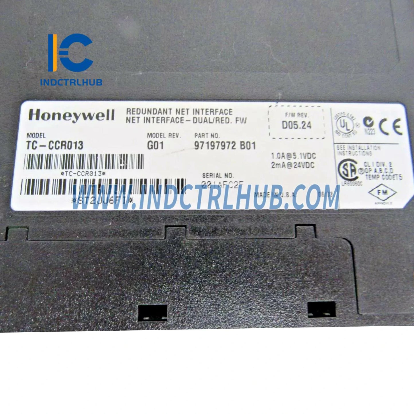 Honeywell TC-CCR013 ControlLogix Redundant