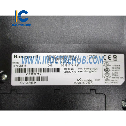 Honeywell TC-CCR014 ControlLogix מיותר