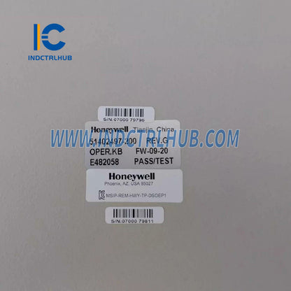 Honeywell TP-DSOEP1-100 Painel de Entrada do Operador