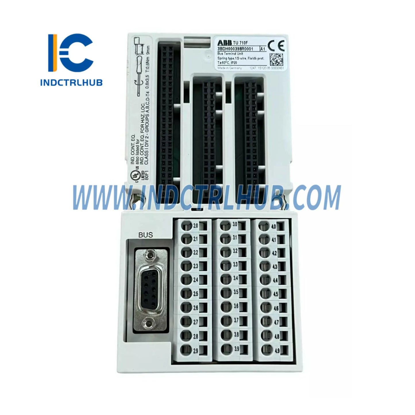 3BDH000398R0001 | ABB TU 710F Terminal Unit, 24 VDC