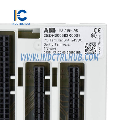 3BDH000382R0001 | ABB TU 716F I/O Terminal Unit, 24 VDC