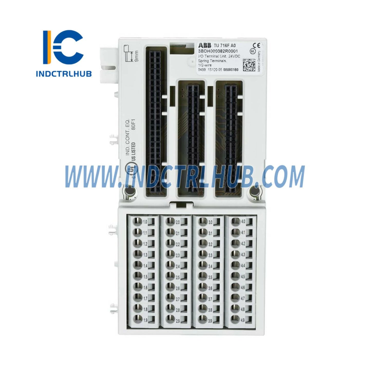 Nomor telepon 3BDH000382R0001 | ABB TU 716F Unit Terminal I/O, 24 VDC
