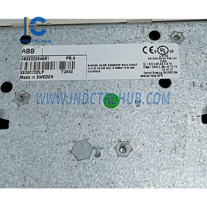 3BSE020846R1 | Резервный модуль ввода-вывода ABB TU840
