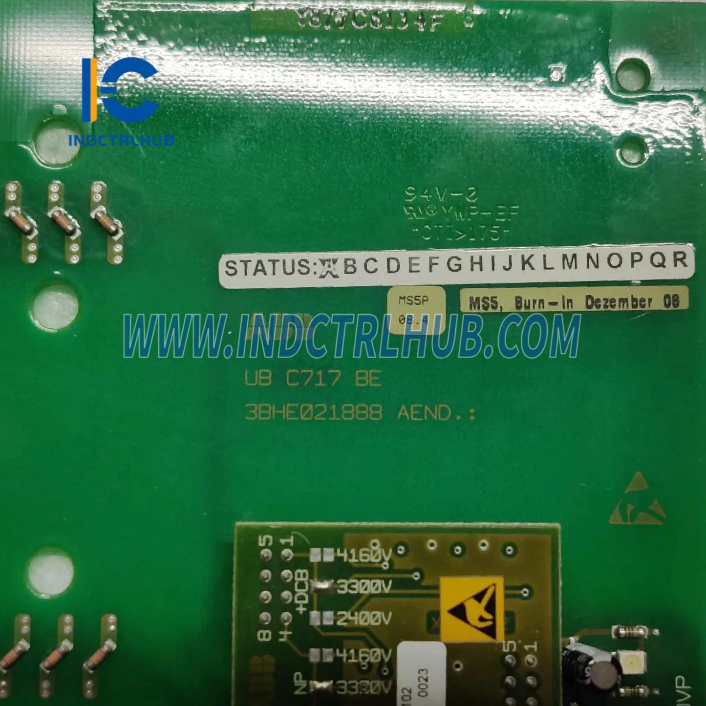 3BHE021887R0101 | ABB UBC717BE101 OVVP-Bord Gecoat