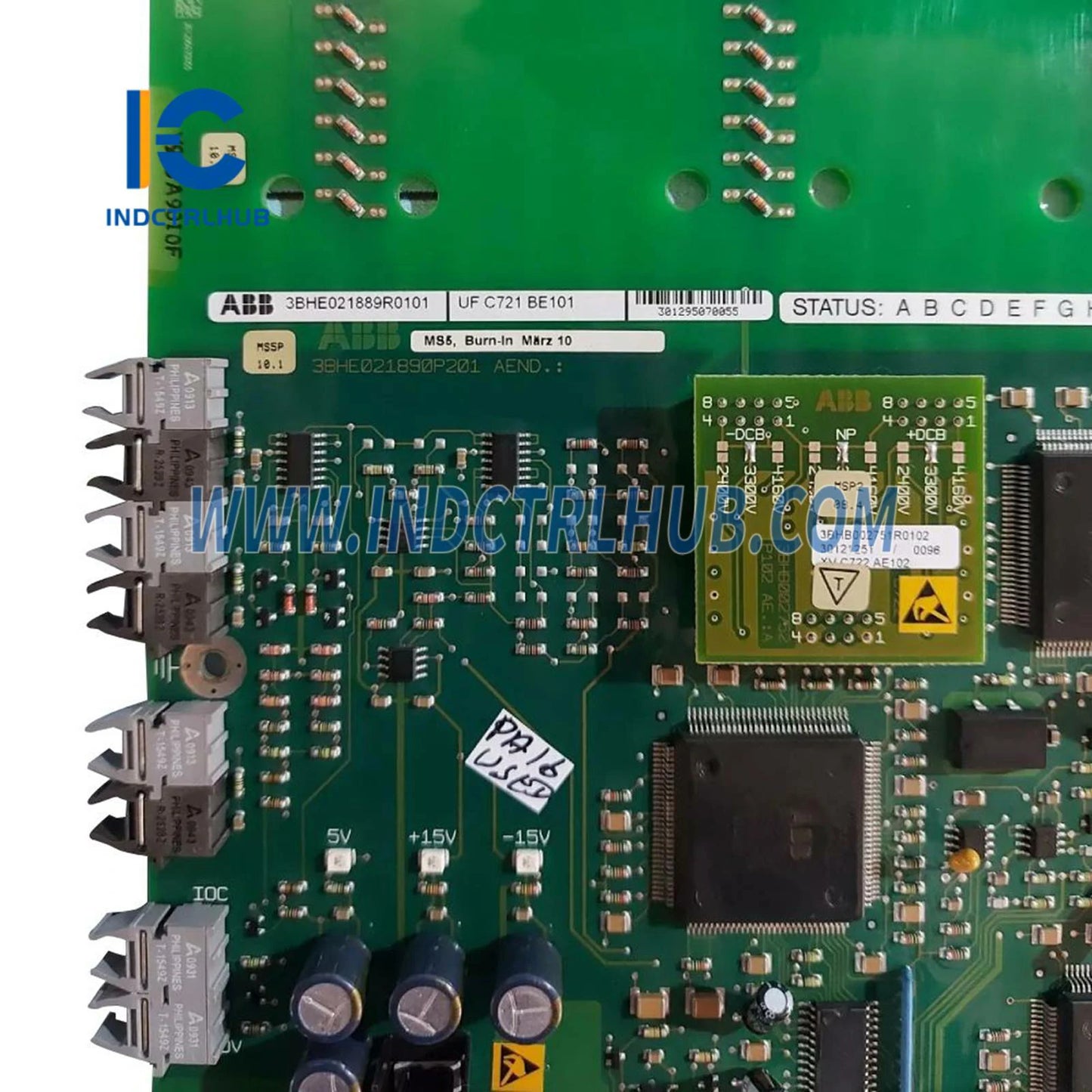 3BHE021889R0101 | ABB UF C721 BE101; ADCVI-Bordlaag