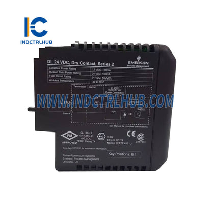 Emerson VE4001S2T2B3 KJ3201X1-BA1+KJ4001X1-CE1 Discrete Input Module