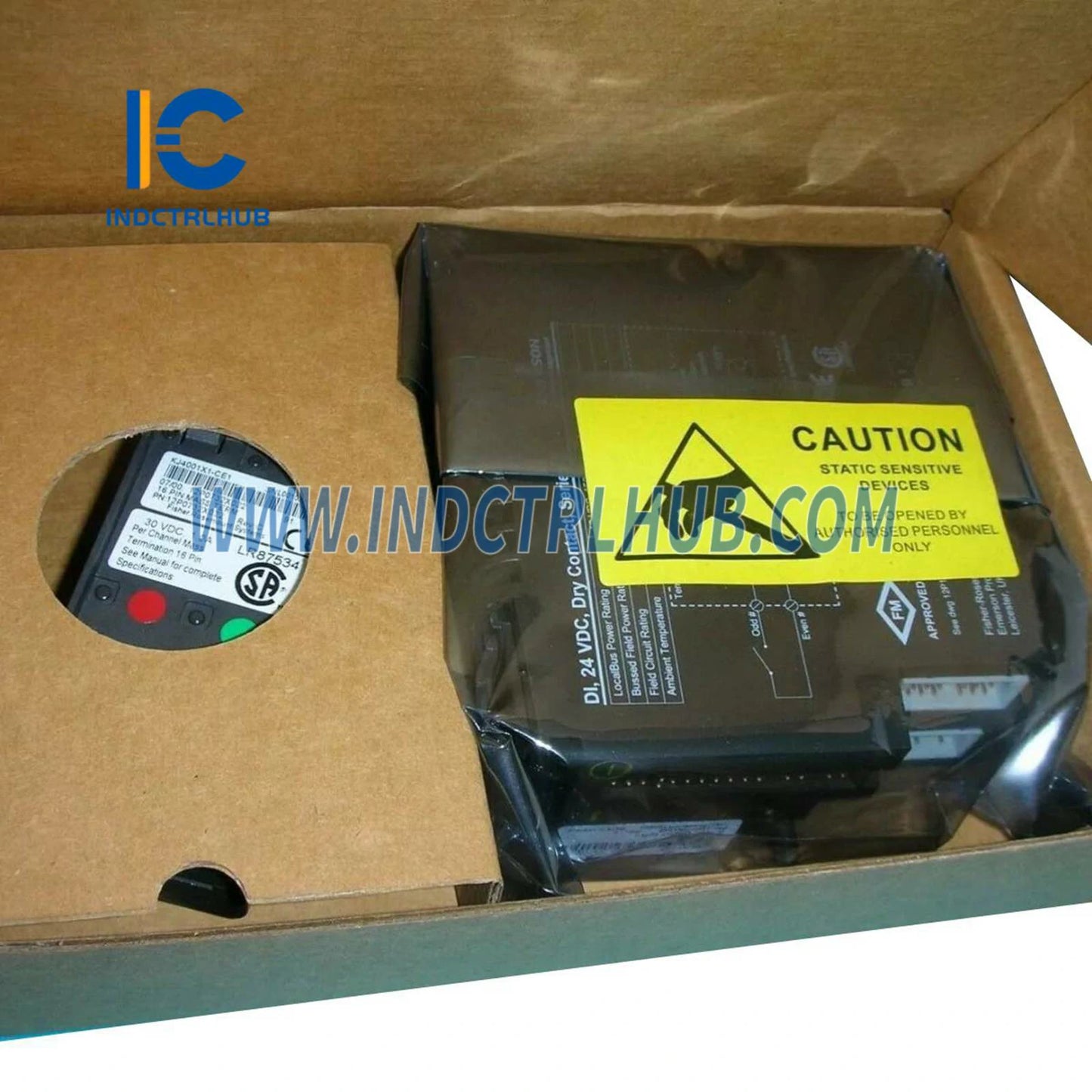 Emerson VE4001S2T2B3 16 Pimli Kütle Sonlandırma Bloğu DeltaV için