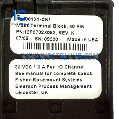 Emerson ‎‎VE4001S2T2B5 KJ3203X1-BA1+KJ4001X1-CK1 Discrete Input Module