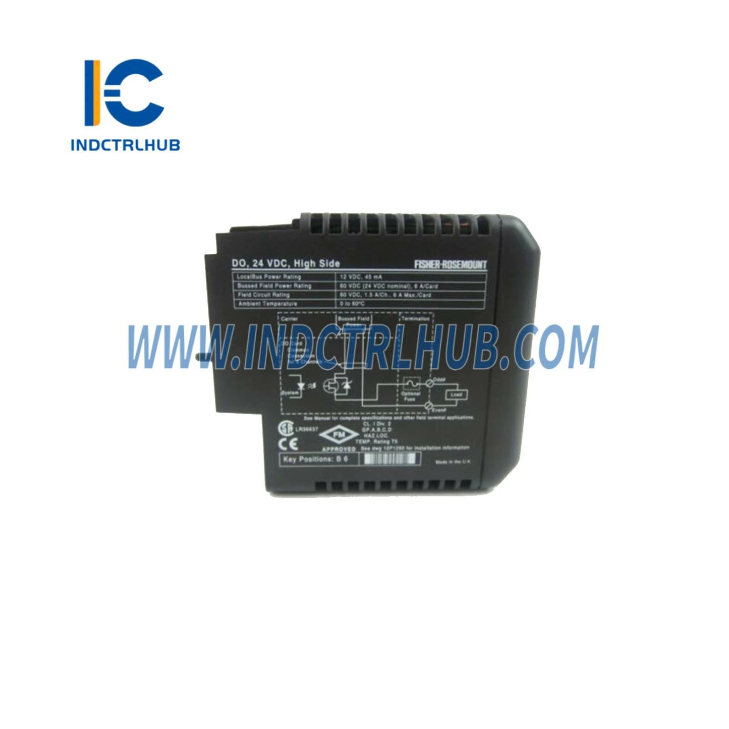 Emerson VE4002S1T2B2 Fused I/O Termination Block for DeltaV