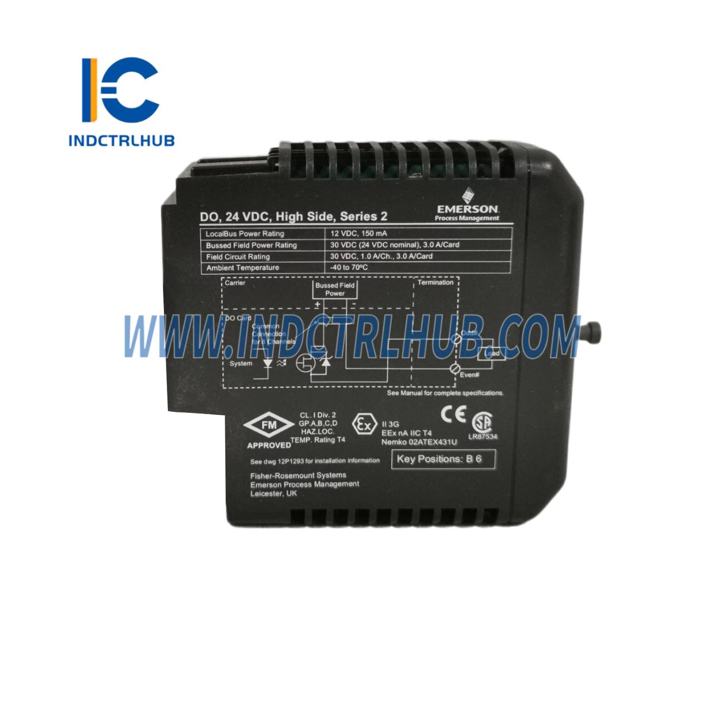 Emerson VE4002S1T2B3 KJ3202X1-BA1+KJ4001X1-CE1 Module de sortie discrète