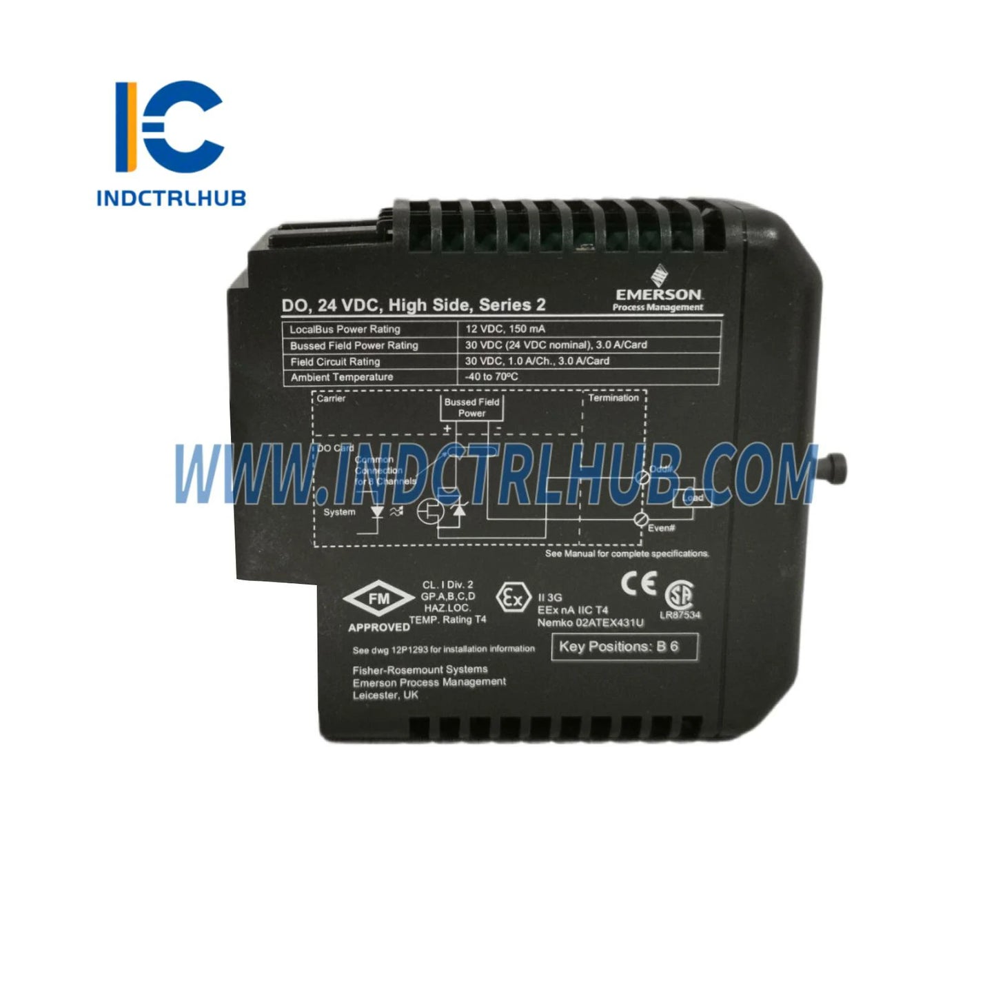 Emerson VE4001S2T2B3 KJ3201X1-BA1 Discrete Input Module